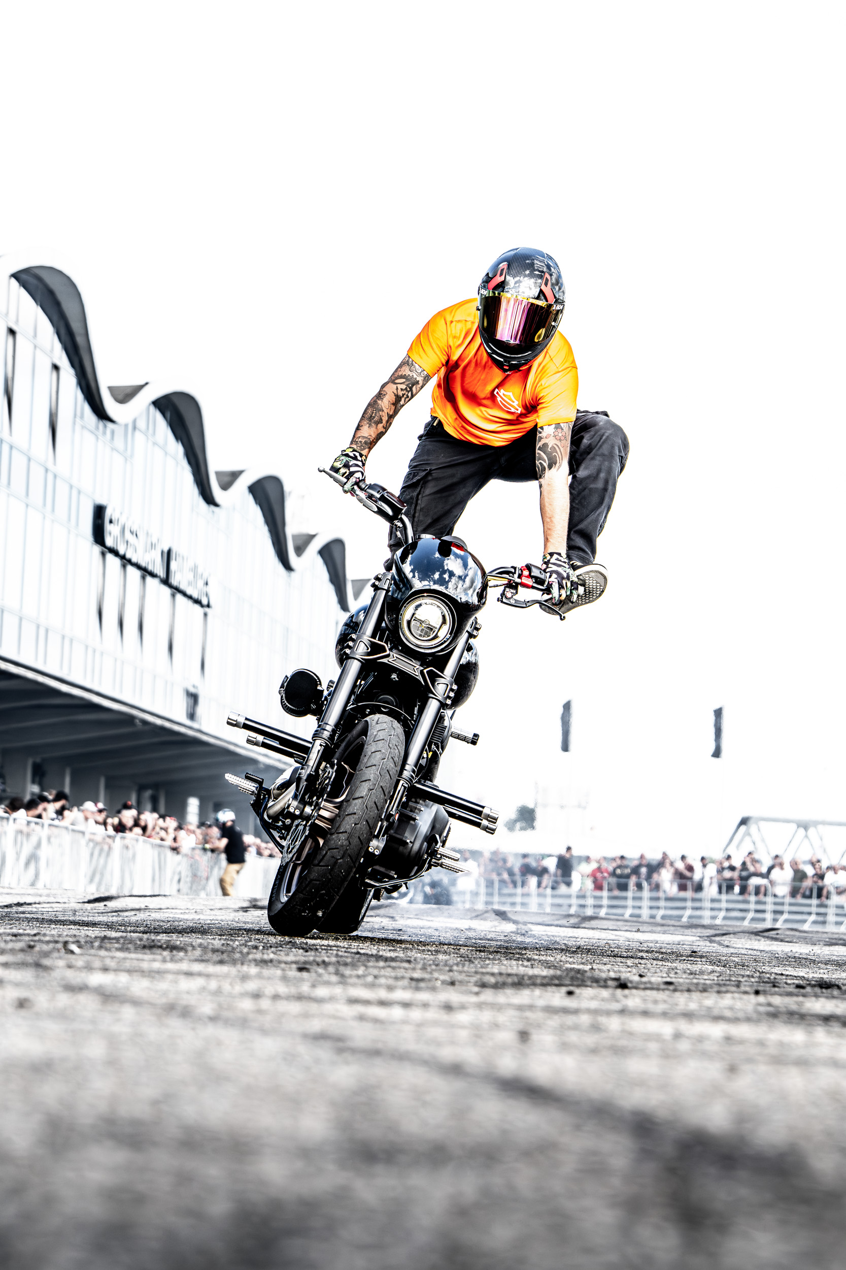 Harley Days in Hamburg 2024 Stuntshow